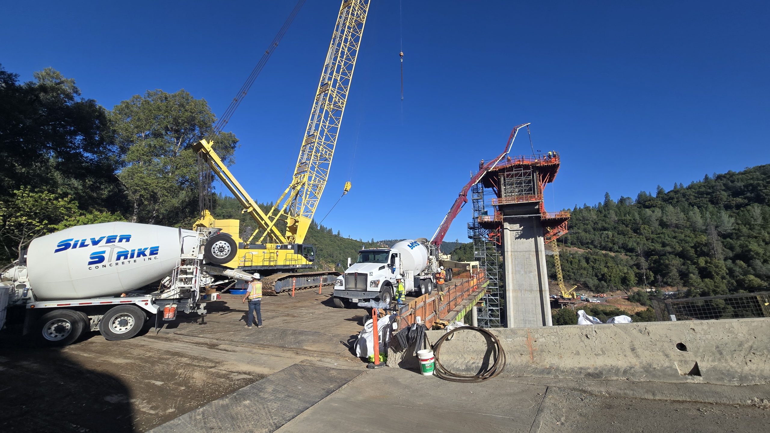 Silver Strike Concrete Supports Next Phase of Mosquito Road Bridge Project with Shimmick Construction